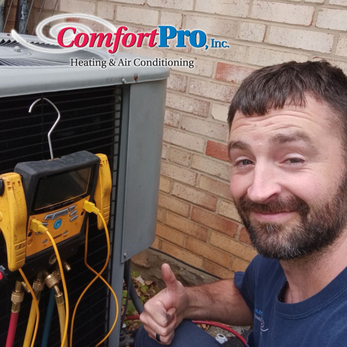 Beat the heat before it's too late! 🌞 Schedule your HVAC maintenance today and enjoy a 17-point precision AC Inspection, ensuring everything from thermostat checks to proper operation tests is completed. Your comfort is our mission! ☎️ #HVACMaintenance #ComfortProInc