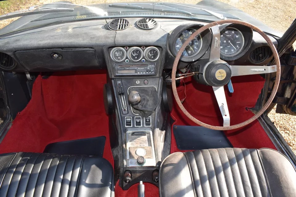Ad: RHD 1973 Alfa Romeo Spider 2000 Veloce
On eBay here -->> bit.ly/3QM3Htj

 #AlfaRomeoSpider #CarRestoration #ClassicCarLovers #CarAuction #ItalianCar
