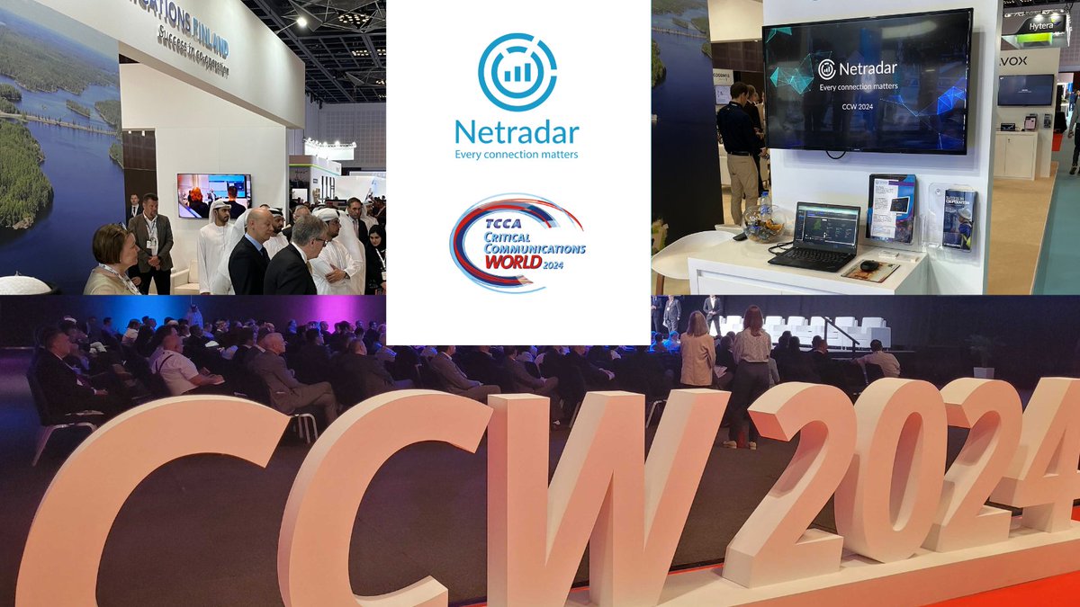 Successful day 1 at #CCW2024 Dubai. Come and visit us! We will be proud to introduce you to our network performance monitoring solution. #ccw #criticalcommunications #dubai #telecom #networkperformance #AI