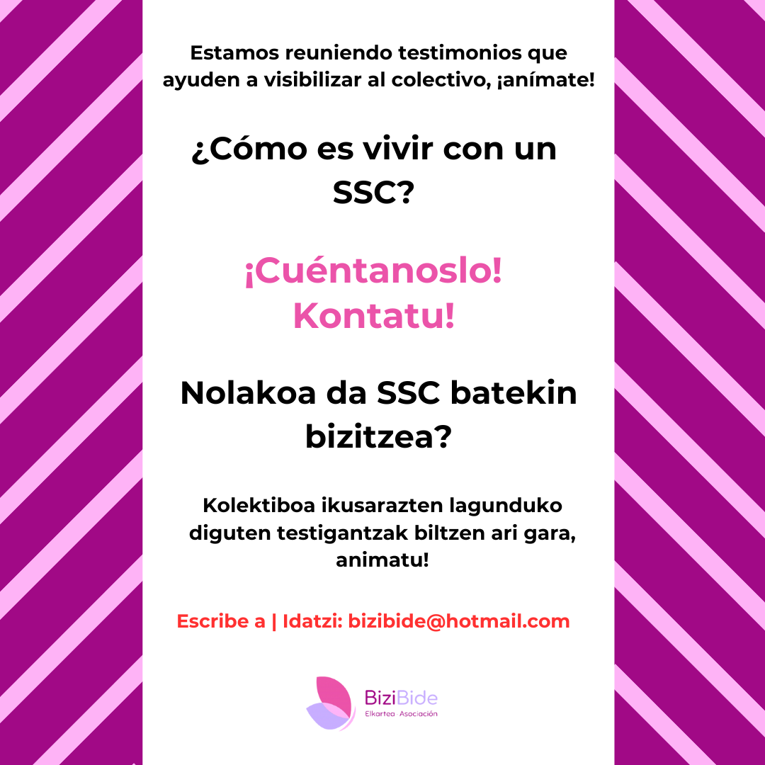 🔎BUSCAMOS TESTIMONIOS | TESTIGANTZAK BILATZEN ARI GARA🔎

#sindromedesensibilidadcentral #sindromedefatigacronica #fibromialgia #electrohipersensibilidad #sensibilidadquimicamultiple #asociación #nekekronikoarensindromea #sentsibilitatekimikoanitzak #elektrohipersentikortasuna