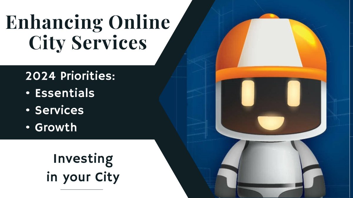 Our weekly “Investing in your City” series continues, with this week highlighting continuing investments to enhance our online City services and modernize our digital platforms to make it easier and more efficient for the public to use, such as streamlining permit applications, a