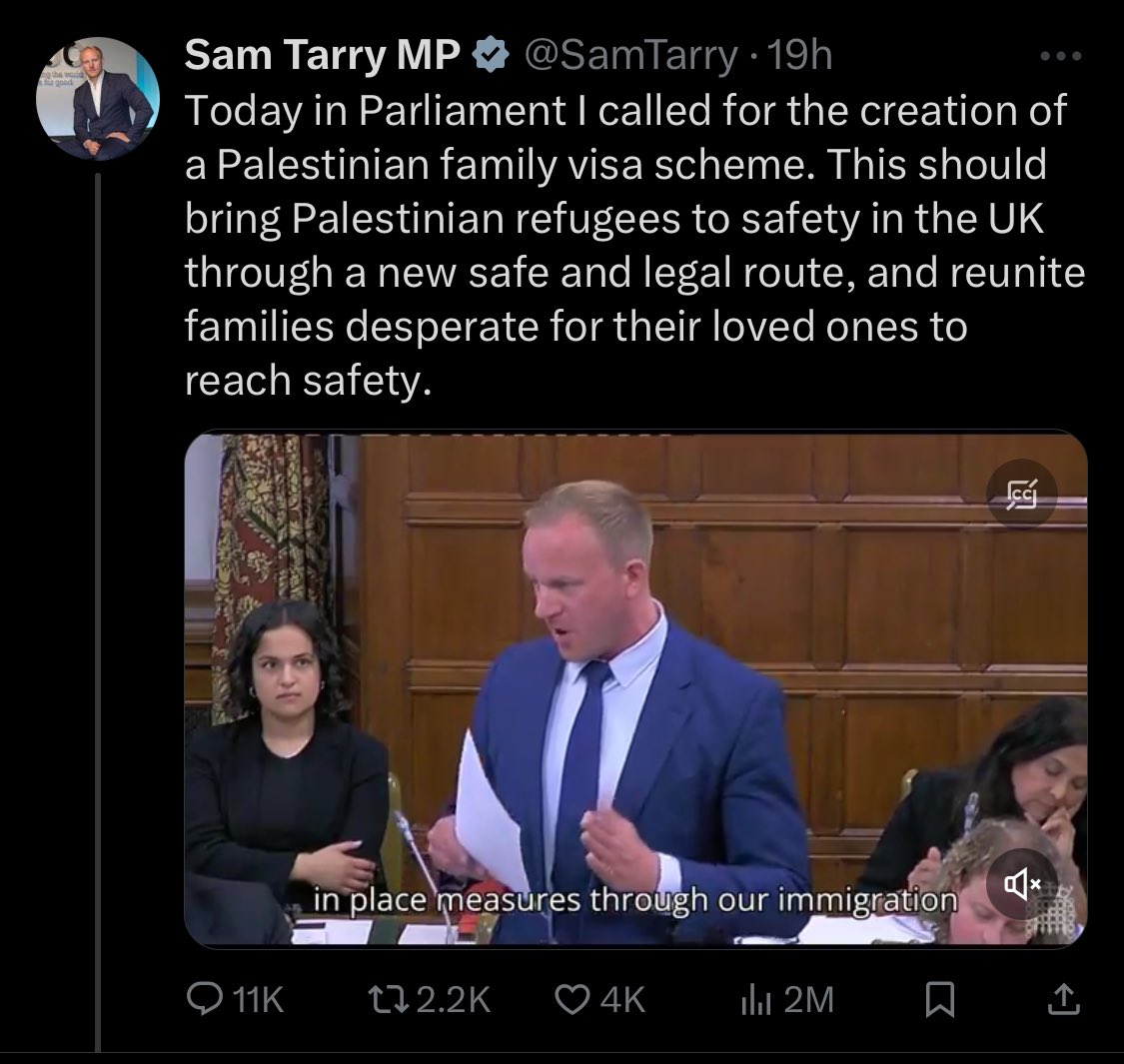 While the ratio against Tarry is pleasing to see, these planks in @UKLabour will ignore it and continue to double down on dangerous and damaging ideas like this. They will hasten the destruction of Britain, its way of life and its people as they sacrifice us on the altar of woke.