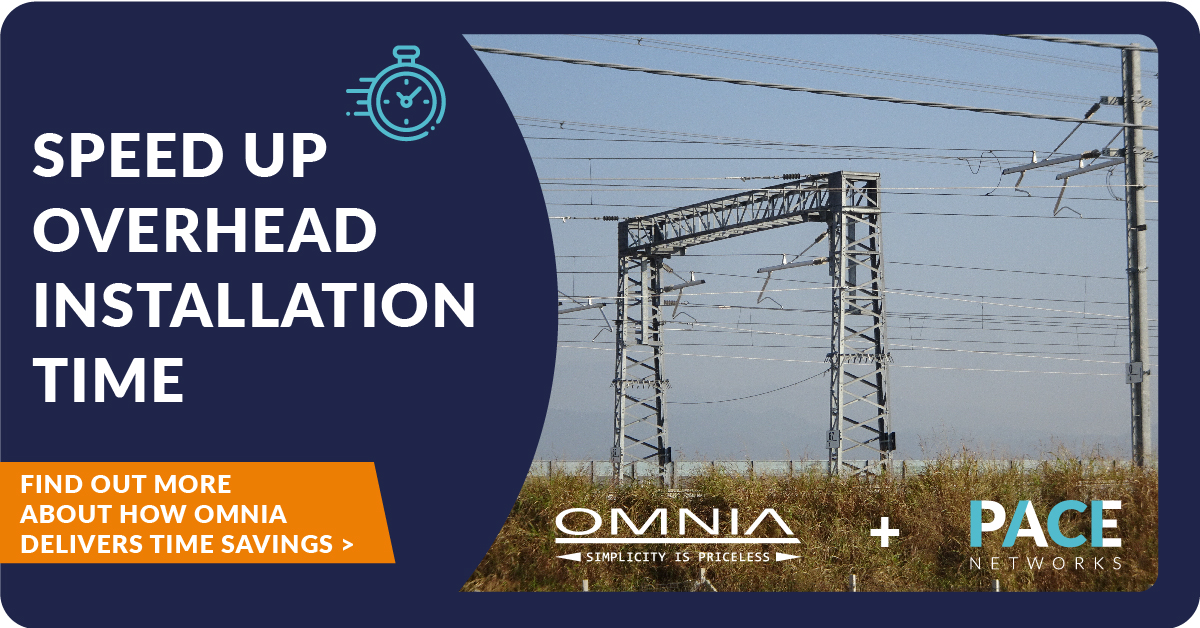PACE_Networks's tweet image. Looking for installation time savings on the railway? Omnia cantilevers deliver savings in both time and money for railway operators

For more information on whole life value gains with Omnia&amp;gt;
pace-networks.com/omnia/

#Networkrail #railways #cantilevers #railelectrification
