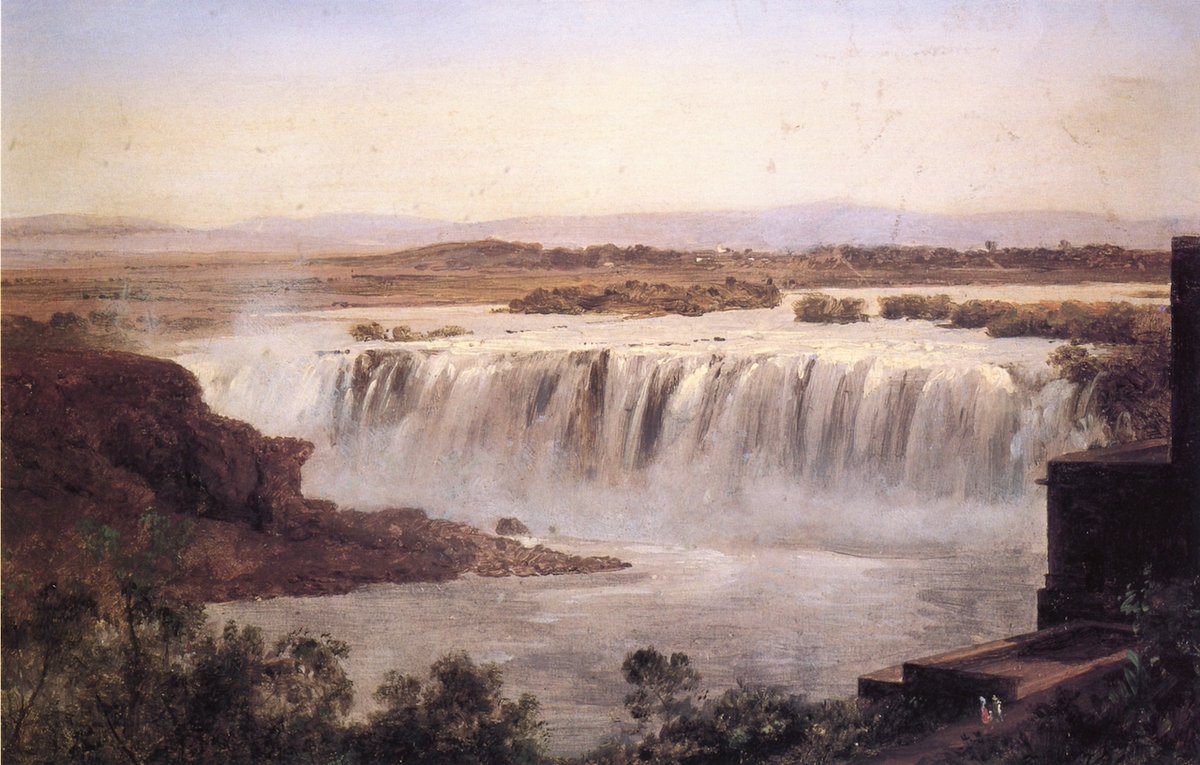 Vista de la cascada de Juanacatlán wikiart.org/en/jose-maria-…