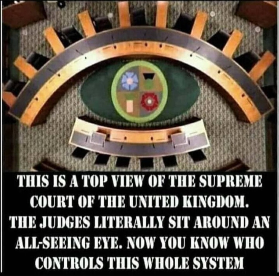 Freemasonry masquerading as Judges!!! 👁💥💯