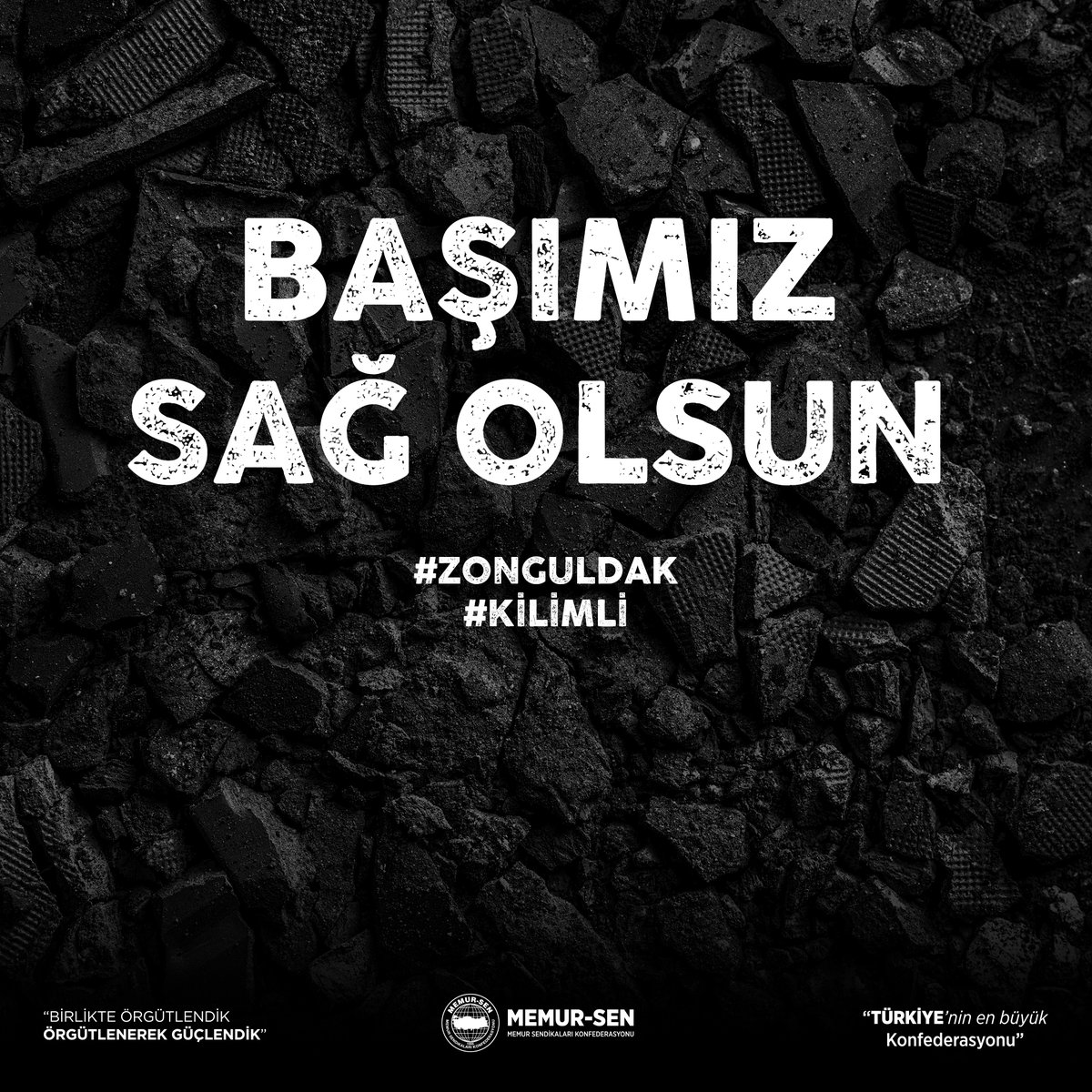 #Zonguldak Kilimli'de #maden ocağında meydana gelen göçükte yaşamını yitiren vatandaşımıza Allah'tan rahmet, ailesine sabır, yaralı vatandaşımıza ise acil şifalar diliyoruz.