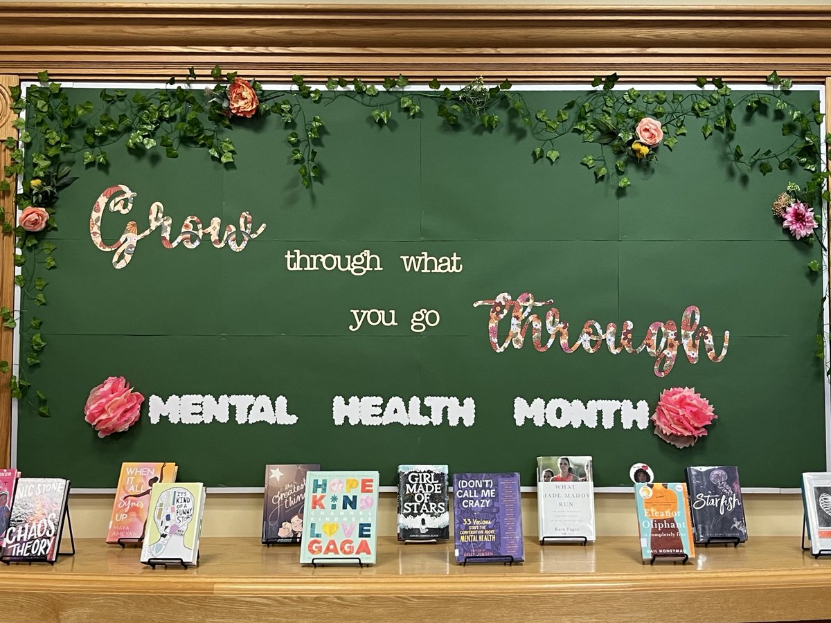#MentalHealthIsHealth

Come down to the library for new perspectives on this critical topic!