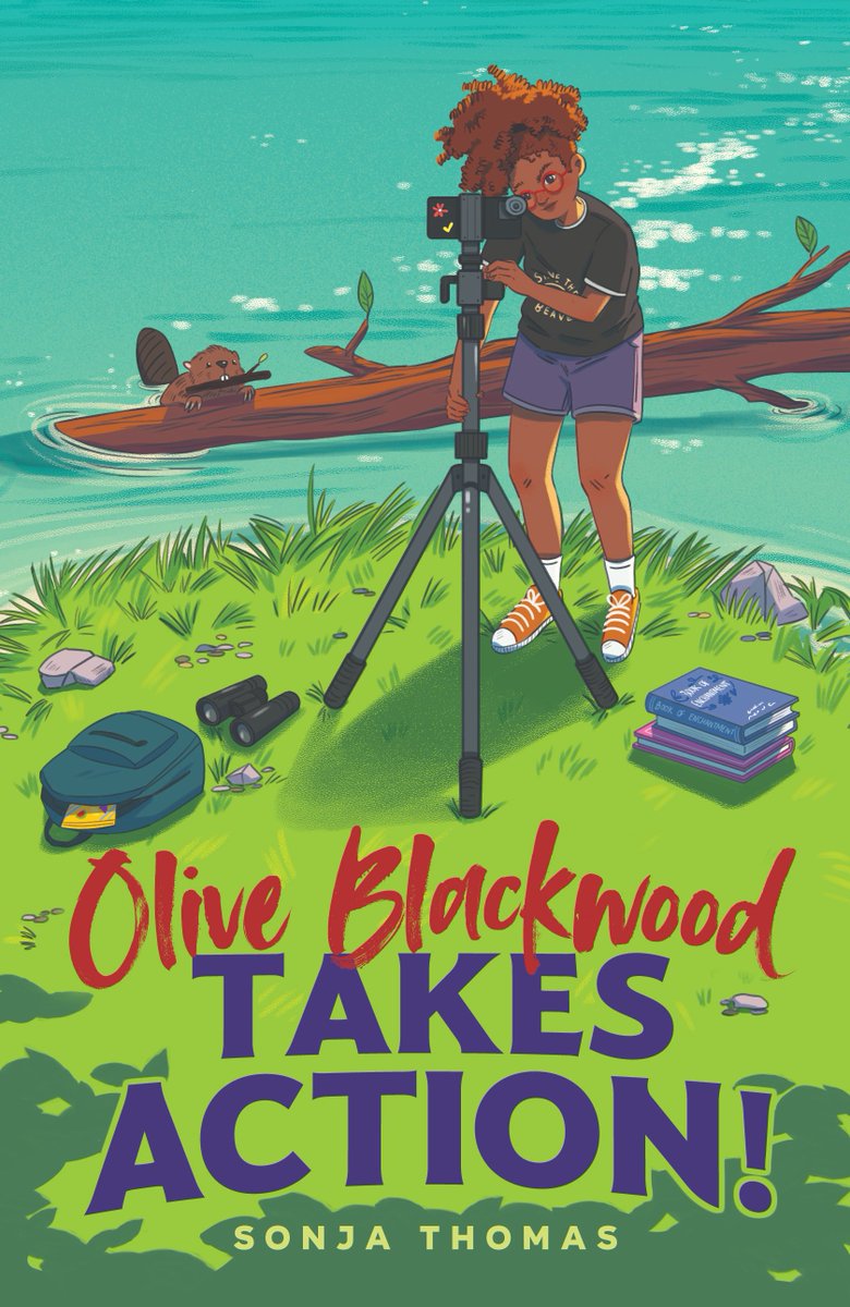 Happy Book Birthday to OLIVE BLACKWOOD TAKES ACTION! by #kidlit author @bysonjathomas! Buy your copy today: bysonjathomas.com/books/olive-bl… #OliveBlackwoodTakesAction #mglit @MGCoast2Coast