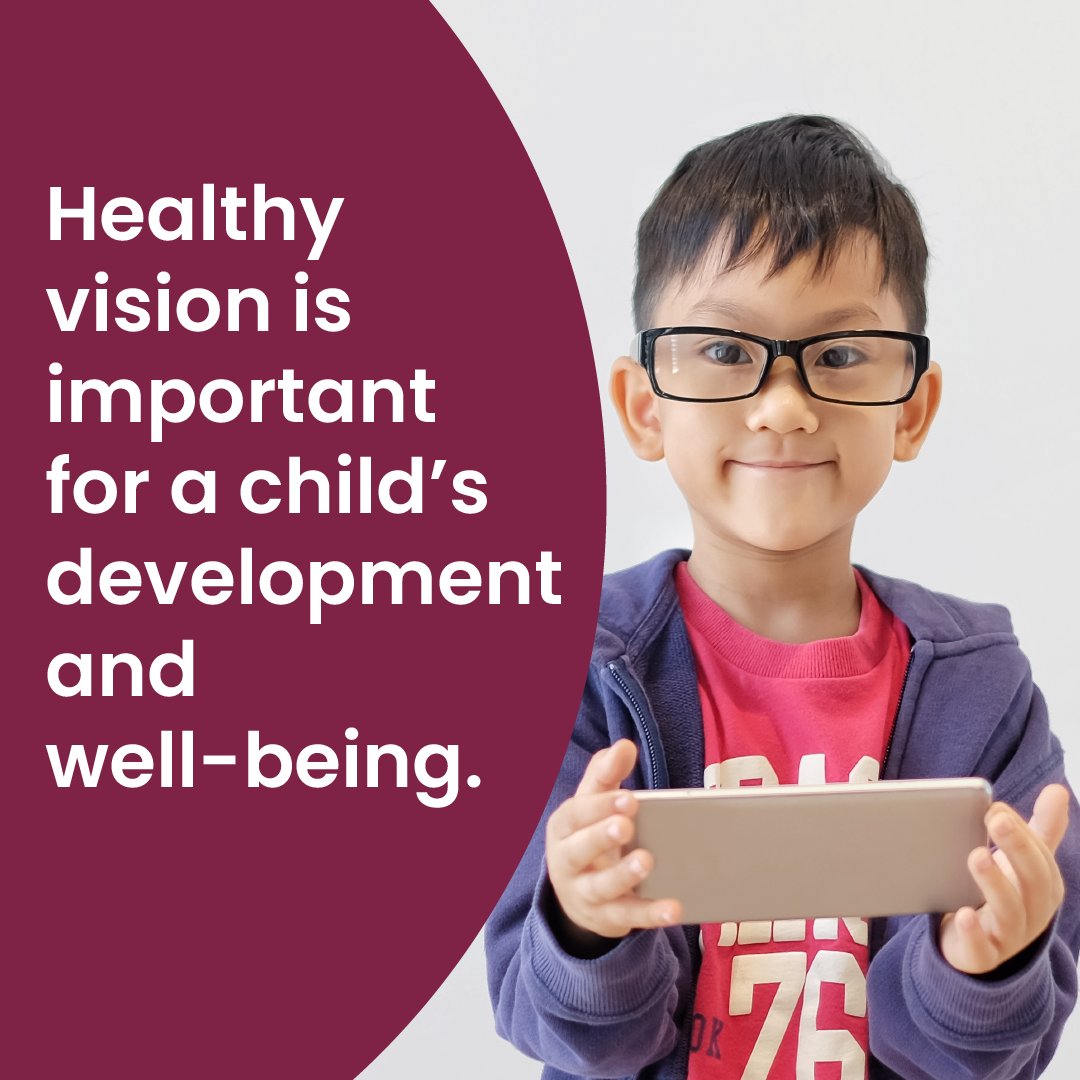 Healthy vision is important for a child’s development and, well-being. 👀

Young children often don't know they have vision problems, so many issues can go unnoticed and untreated. 

To find an optometrist, visit optom.on.ca/find/

#VisionHealthMonth