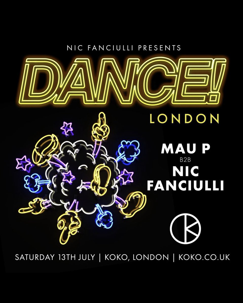 London! Tickets for #DANCE at @KOKOLondon July 13 have just gone live! ⚡️ Don’t miss out! 🎟️ ra.co/events/1920875