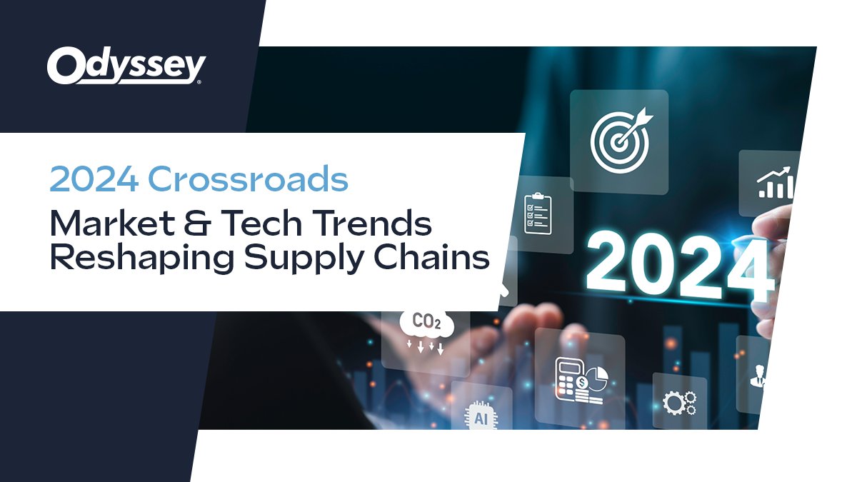 We’re not even halfway through the year and 2024 is shaping up to be one of rapid evolution and transformation for the transportation, logistics and supply chain sector. bit.ly/44GQSGz #odysseylogistics #logistics #technology #supplychain #multimodal #transportation
