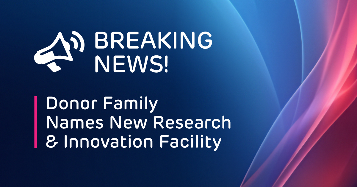 We're thrilled to announce that thanks to a philanthropic gift from Mitchell L. Morgan, Dr. Hilarie L. Morgan & their family, the facility next to the Roberts Center for Pediatric Research will be named The Morgan Center for Research and Innovation: ms.spr.ly/6018YXnCM.