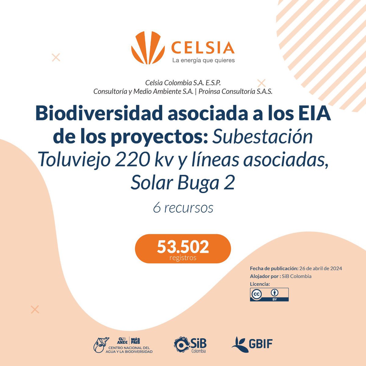 🦜¡La contribución del sector empresarial al conocimiento de la #Biodiversidad con #DatosAbiertos sigue creciendo! 

#SostenibilidadANDI