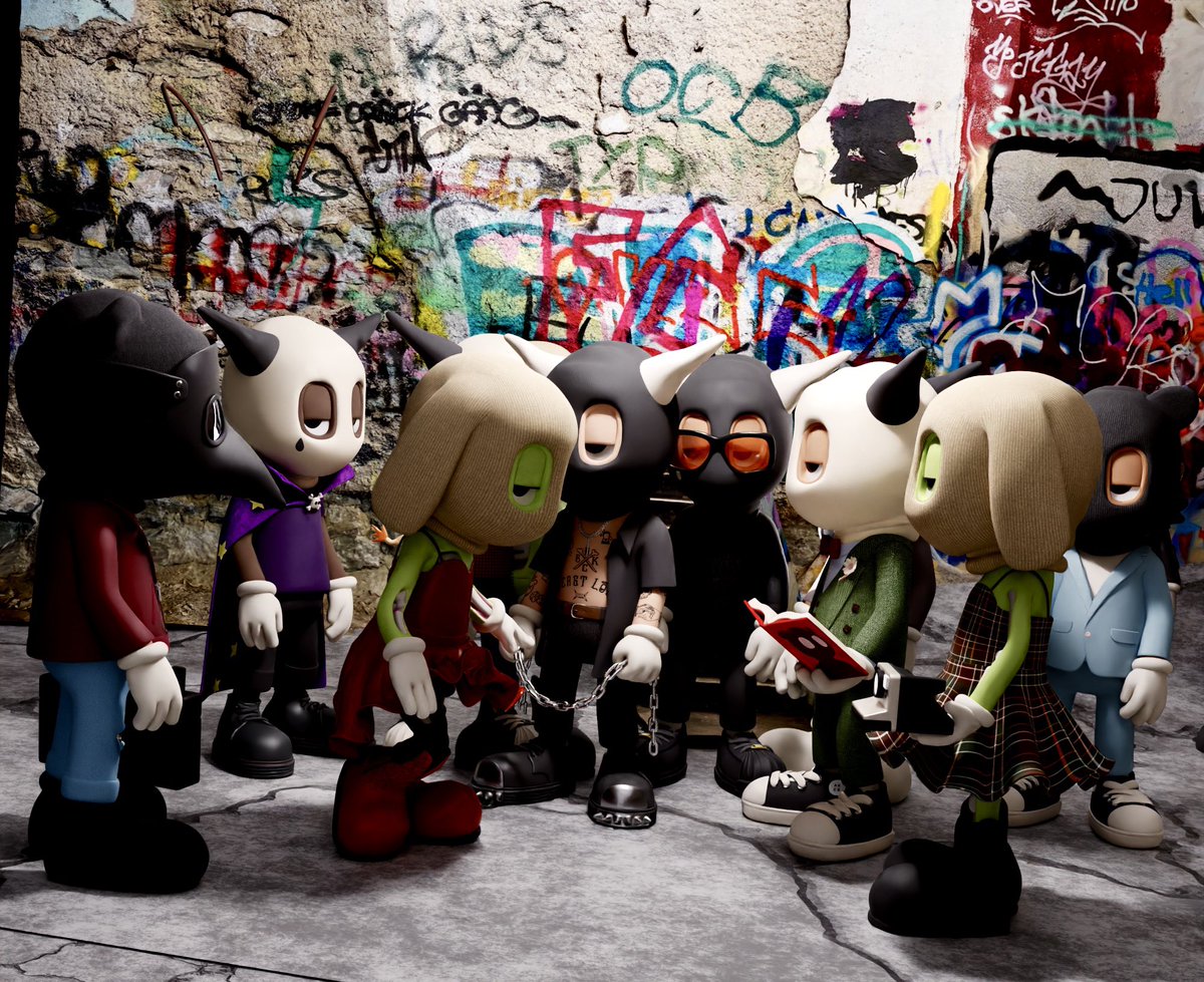 Busy DAY!
Word on the street is that the Zombie girls, have interrupted a meeting, again! 😂 some of these beasts are like WTF 😳 

@akidcalledbeast #akidcalledbeast #AKCB #DigitalCollectibles @Rafsby