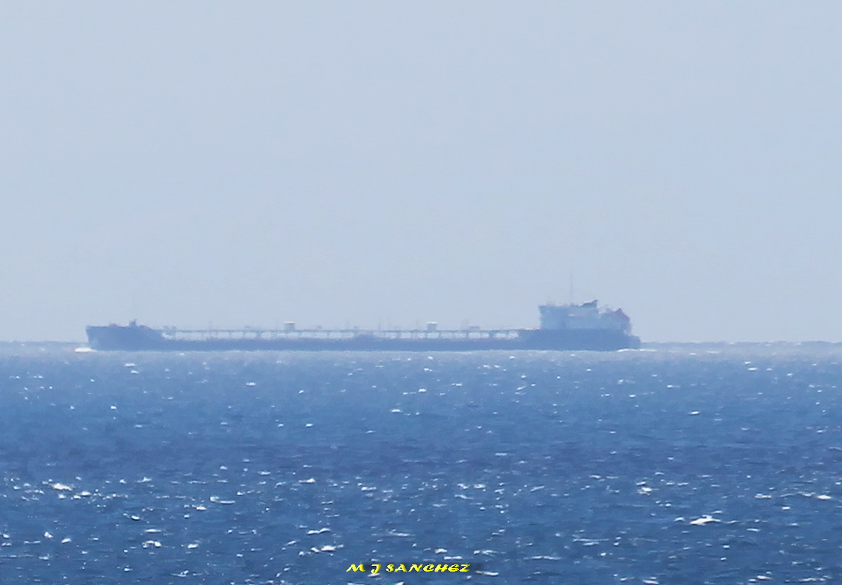 11.00hrs local time US Treasury sanctioned high interest Russian oil tanker YAZ Eastbound off #Gibraltar this morning heading for the Mediterranean and probably Tartus Syria #OPWest @Drox_Maritime @shipohollic @MT_Anderson @YorukIsik @CovertShores @KaptainLOMA