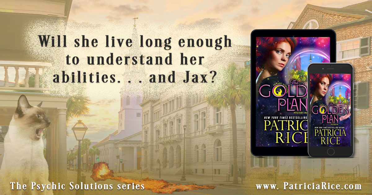 .@Patricia_Rice -The Golden Plan, Psychic Solutions #2 books2read.com/ps2 'I just love the quirky characters' Julia - BookBub #Romancebooks #NOOK @BNBookClubs #AmReading #MustRead #romanticsupsense #mystery #mysterylovers #Reading #AmReading #MustRead
