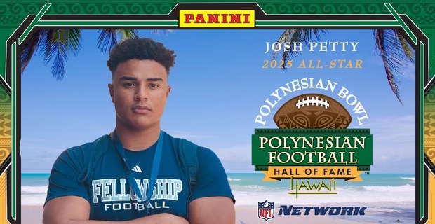 Five-star OT Josh Petty of Roswell (Ga.) Fellowship Christian is the newest @polynesiabowl selection. 'The 5-stars like Dylan Raiola, Brandon Baker, guys like that. It's special to be like one of them that has this opportunity.' 247sports.com/article/class-…