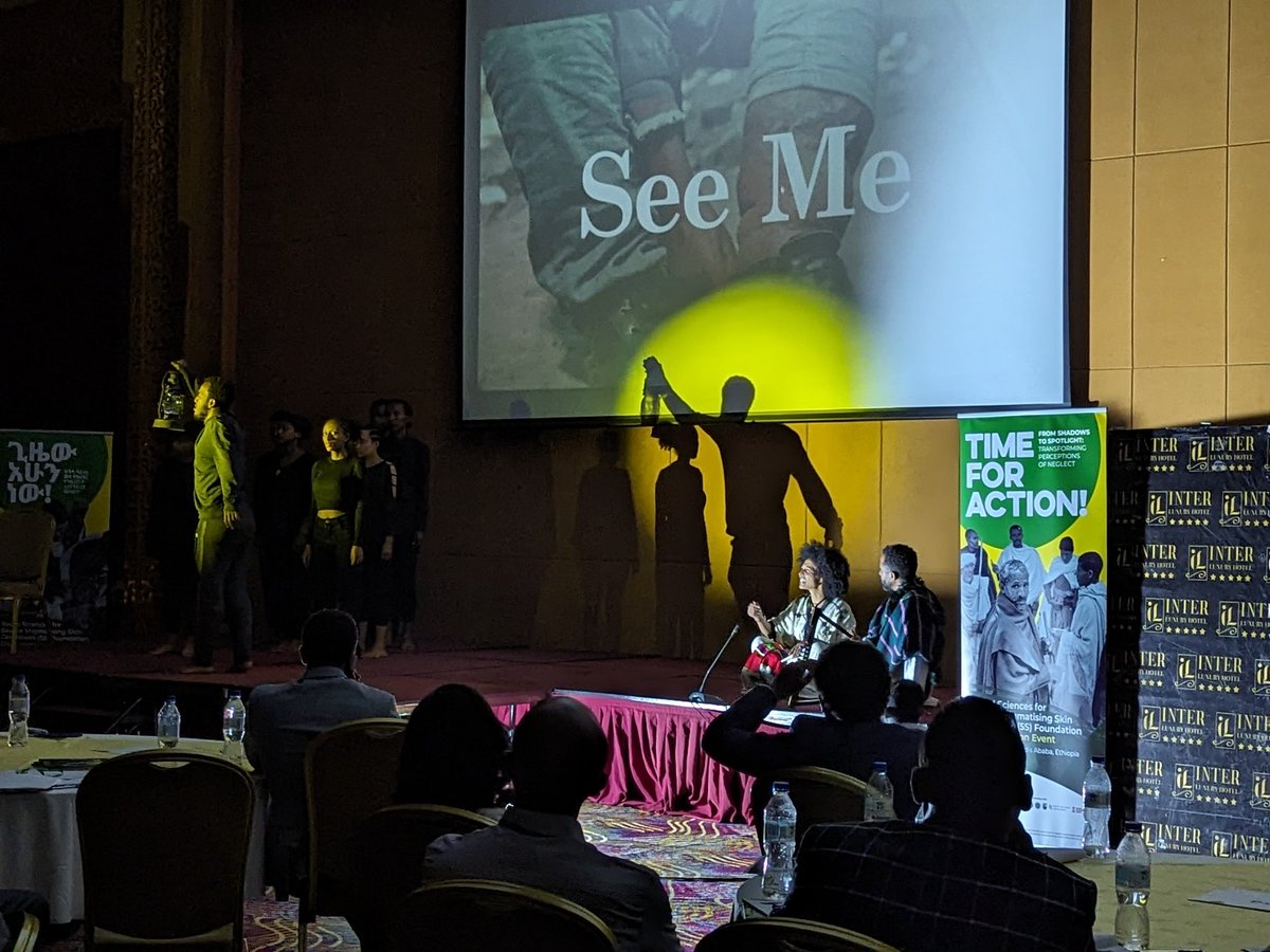 Community engagement and involvement through theatre and performance was an integral part of the @5SFoundation. 

We are now witnessing a play by Addis Ababa University School of Media actors based on interviews with people affected by #podoconiosis #PeopleMatter #TimeForAction