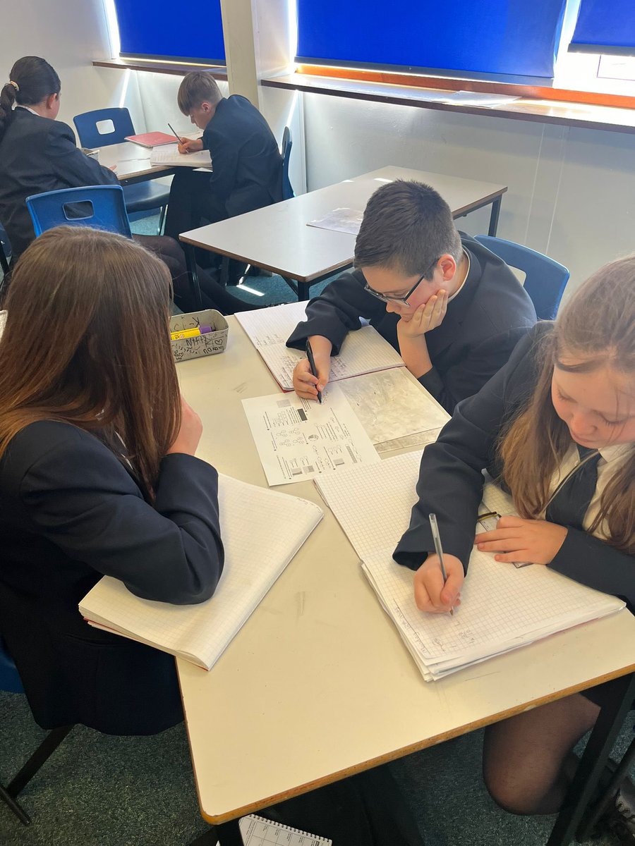 A class of our year 7s working collaboratively and coaching each other as they revise topics they have covered this term in maths.
#collaborativeworking #teamwork #MathsatCHS