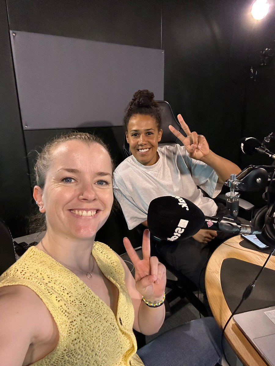 The sun was out, the good times were flowing, @Morgie_89 & @GirlsontheBall were back together at Box Park… it felt like Euro 2022 all over again! And then - for Spurs - reality struck. Catch our reaction to the FA Cup final and Viv Miedema's exit!🎧➡️lnk.to/upfront