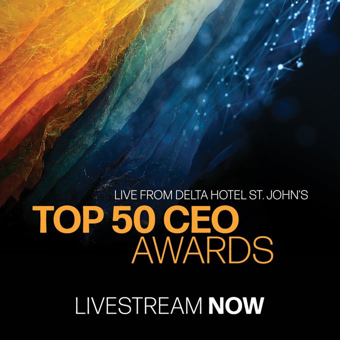 Congratulations to the 13 CEOs from Newfoundland and Labrador on being recognized for your corporate leadership excellence at @AtlanticBus's annual #ABMTop50 awards. NL CEO at Mary Browns, Greg Roberts, was named CEO of the Year. loom.ly/gj3npLk