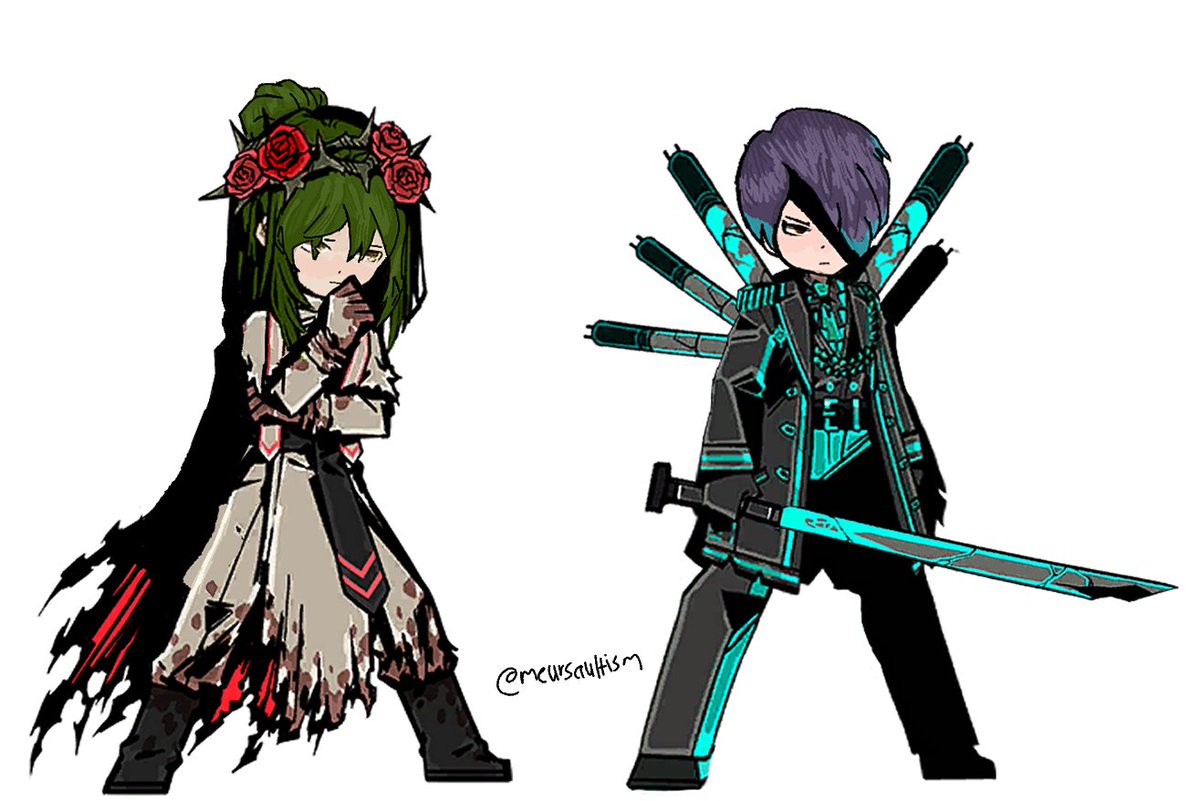 garden of thorns netzach & blind obsession yesod sprite edits based off of a convo my friend and i had #libraryofruina #library_of_ruina #limbuscompany