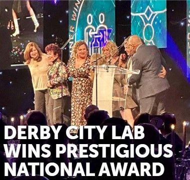 The partnership behind the Derby City Lab has been recognised with a prestigious national award 🏆

Read more in the latest edition of the Lab's newspaper, Engage 👉 buff.ly/3wGRRto

#DerbyCityLab @MarketingDerby @DerbyCC @DerbyUni @_Derbion @lathamstweet @Clowes_