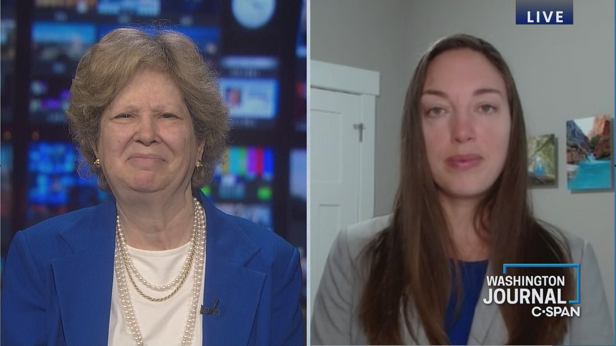 President of @SSWorks Nancy Altman and @CatoInstitute budget and entitlement policy director @RominaBoccia talked about the results of the Social Security Trustees report and revised insolvency date: c-span.org/classroom/docu….

#SocialSecurity #SSChat #EdChat #GovChat #APGov