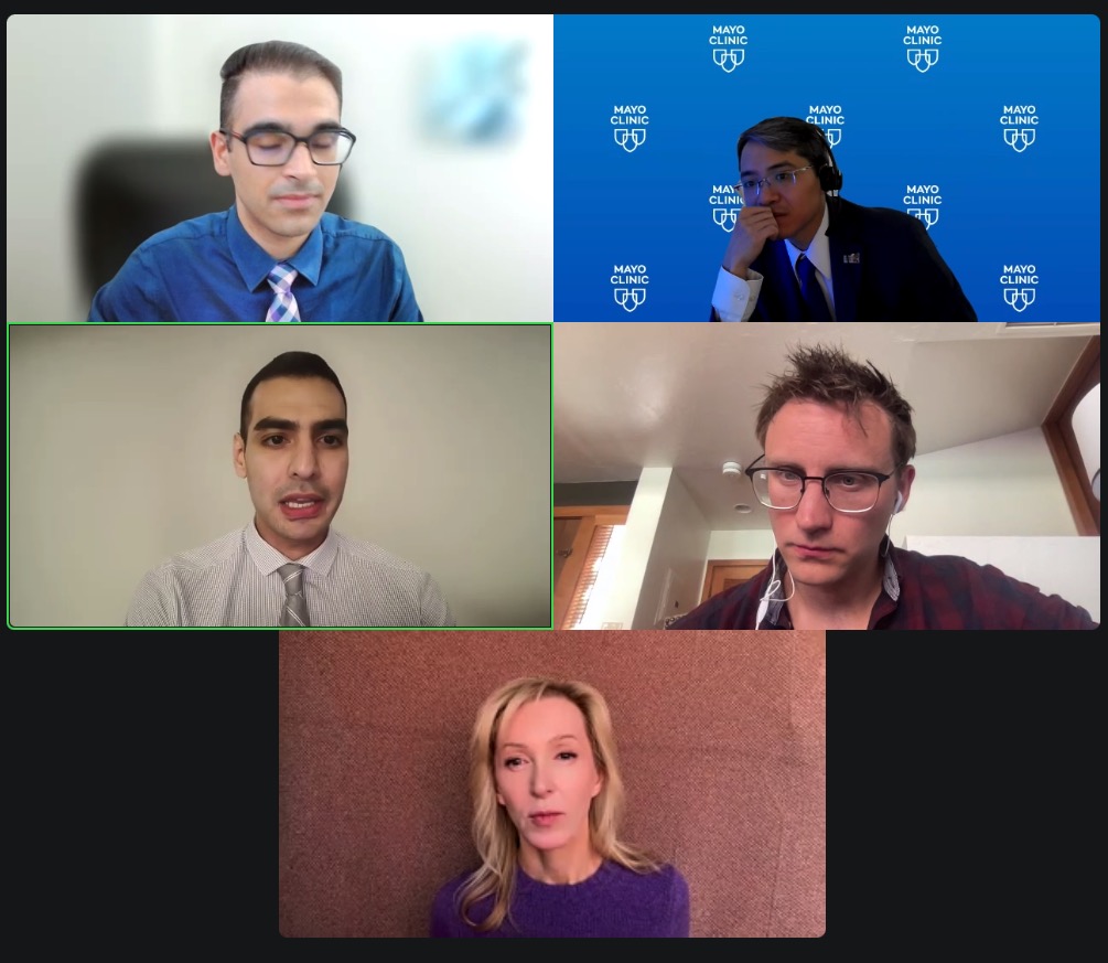 Great Neuroradiology AI webinar from @TheASNR hosted by @WendeNGibbs & @AliTejaniMD!

🧑‍⚕️ AI applications (including STIR synthesis by @SubtleMedical) w/ @radiology_ninja
🤝 Getting involved in AI w/ @ShahriarFaghani
🏎️ Driving AI adoption w/ @dsmeets

Getting excited for #ASNR24!