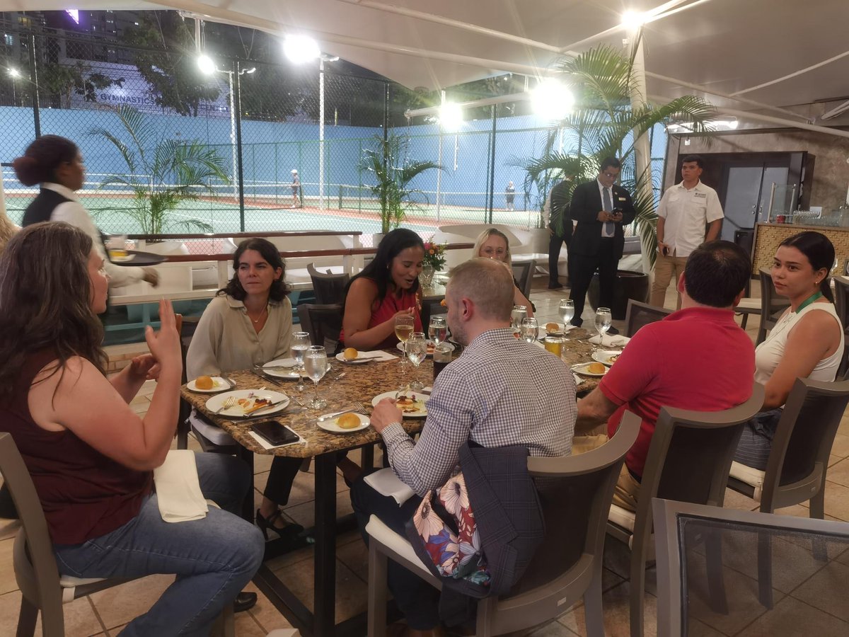 Speakers enjoyed last night's dinner ahead of the AgriBusiness Global LATAM Conference in the beautiful weather of Panama City. We are ready to kick off Day 1!

#ABGLatam #LATAM #agriculture #agribusiness #agInnovation #networking