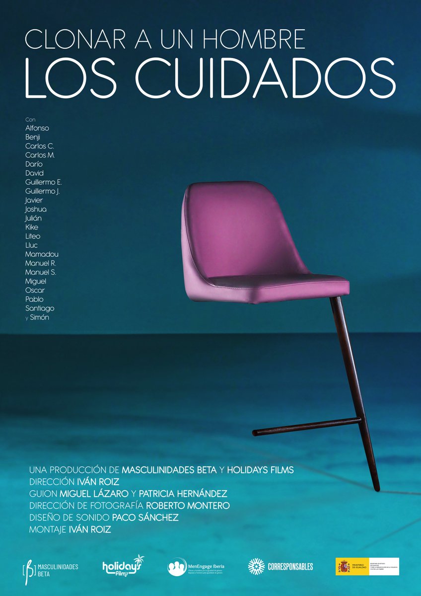 📽️CLONAR A UN HOMBRE. LOS CUIDADOS de <a href="/ivan_roiz/">Ivan Roiz</a> se ESTRENA este jueves 16/05 en los <a href="/GolemMadrid/">Golem Madrid</a> a las 19:30h
📌21/05 Zaragoza @FCajaInmaculada 18h
📌24/05 Barcelona Espai Francesca Bonnemaison 18:30h
📌27/05 Cartagena <a href="/CtPiensa/">Cartagena Piensa</a> 20h
▶️31/05 <a href="/YouTube/">YouTube</a> 

#SomosDOCMA