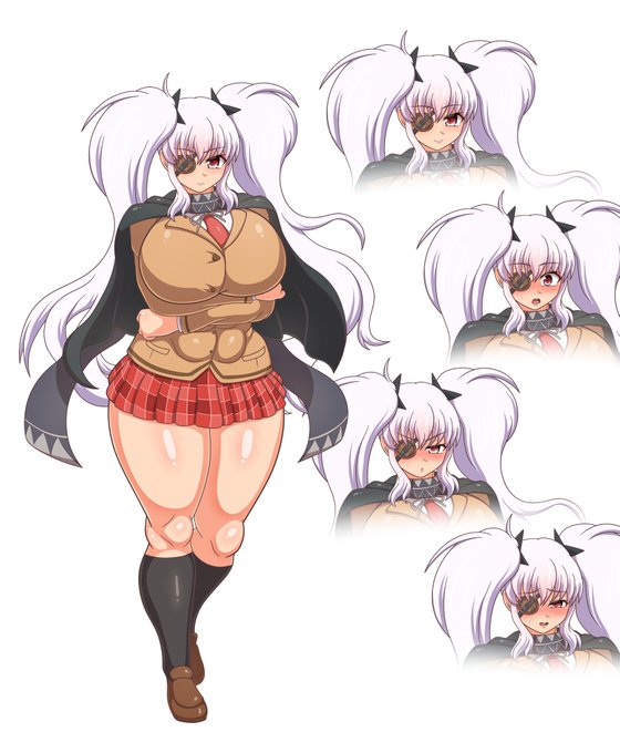 柳生ちゃんの立ち絵完成しました

PBSの時の髪型、ポニテより前髪が好き 