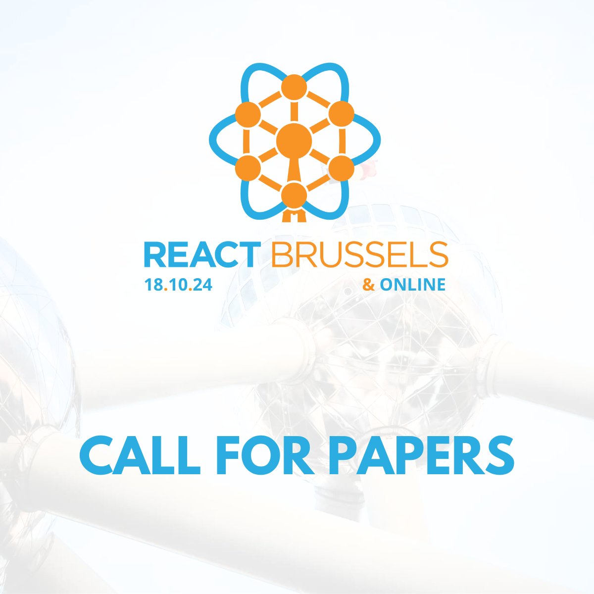 Ready to share knowledge with a wide range of #React enthusiasts in the 🖤💛❤️ of Europe ? Apply to #speak at the 3rd episode of #ReactBrussels, next October 18th, #InPerson and #Online. 📝Submit your #talk(s) 👉🏽 forms.gle/v53PhYh7jQSU69…