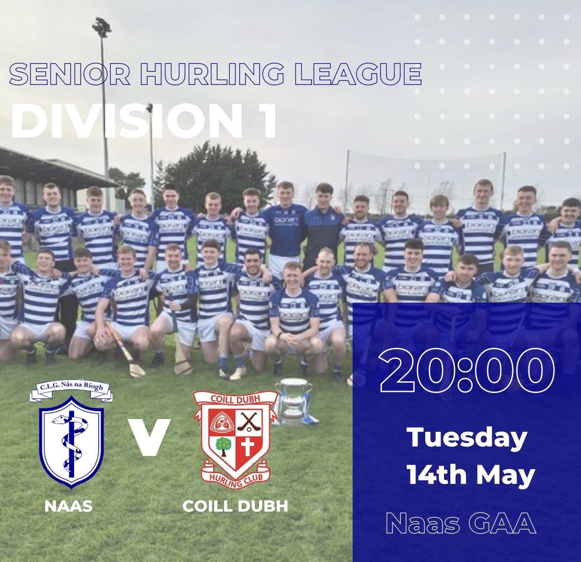 All support greatly appreciated by our Senior A hurlers in their league game this evening
