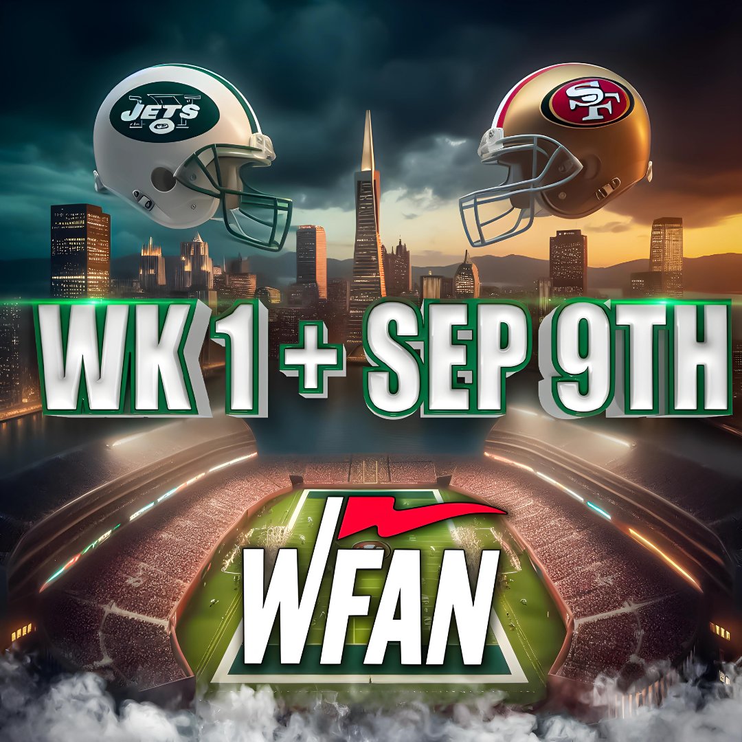 The Jets are set to open the season against the Niners on Monday Night Football 👀