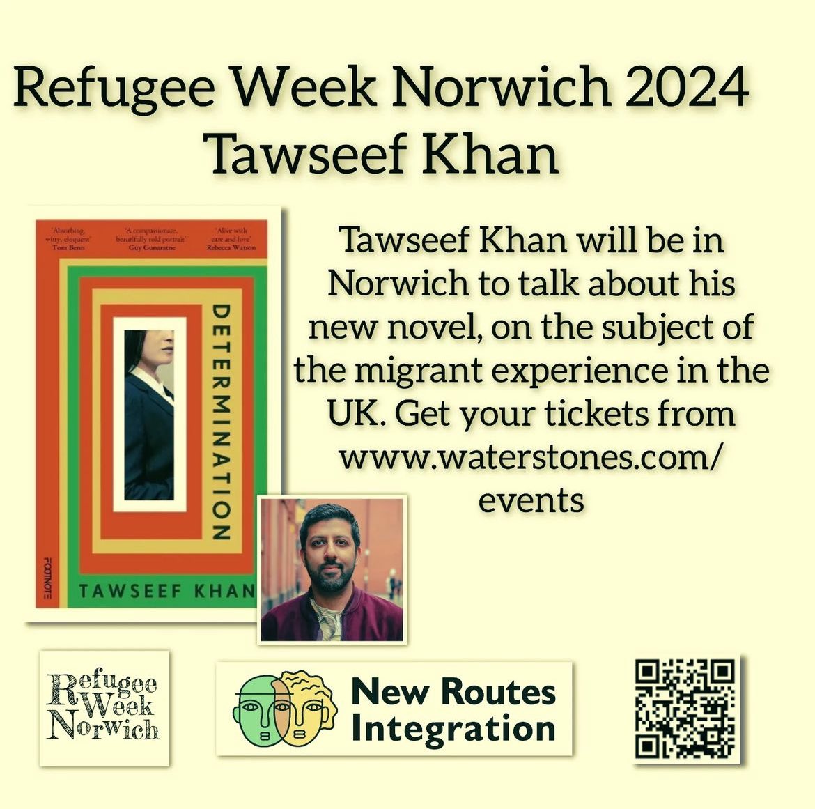 Tawseef Khan (@itsmetawseef) on Twitter photo <a href="/McrMuseum/">Manchester Museum</a> 4. On 25th June, I’ll be at <a href="/NorwichStones/">Waterstones Norwich</a> for National Refugee Week, in conjunction with <a href="/NewRoutesNR/">New Routes Integration</a>
Norwich Hive Rise!!! <a href="/McrMuseum/">Manchester Museum</a> 4. On 25th June, I’ll be at <a href="/NorwichStones/">Waterstones Norwich</a> for National Refugee Week, in conjunction with <a href="/NewRoutesNR/">New Routes Integration</a>
Norwich Hive Rise!!!