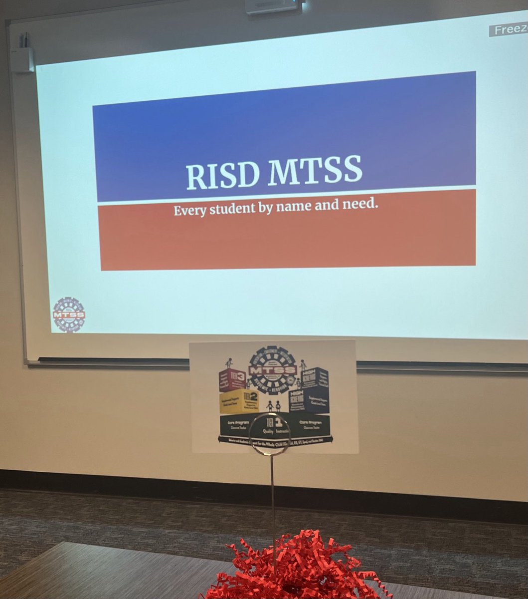“MTSS is something to help organize the adults & their implementation of best practices within classrooms & schools. MTSS is not about organizing kids as much as it is about organizing what we do for kids & their families.” Dr George Sugai #RISDBelieves ⁦@RISDLeadandInt⁩