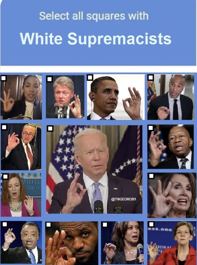 Do you remember when the Democrats and cancel culture were trying to say that making the OK sign 👌 meant white pwr? Calling it MAGA nationalism and extremism? I’ve been hearing them say that shit again. OK 👌 CC Dems, let me shed some light on that. Here’s your extremists.