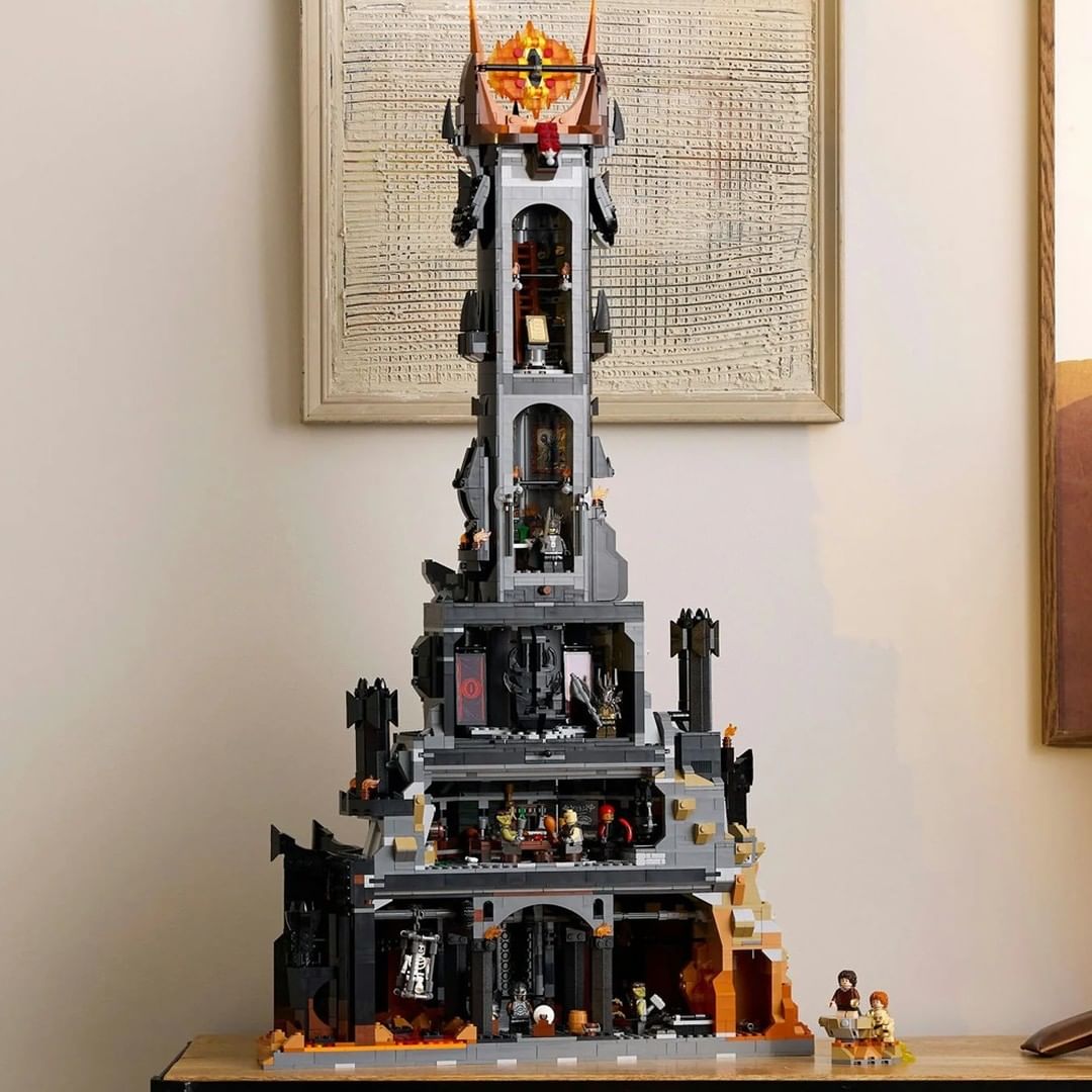 New LEGO Lord of the Rings Barad-Dur revealed! Release: June 1st Price: $459.99 Pieces: 5471 #legonews #legoleaks #lego #lotr