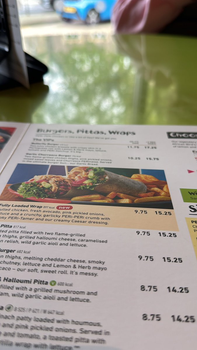 OfficialGarethC's tweet image. @NandosUK in the establishment that helped me feed NHS around 4 years go trying the new menu items!! #pulledchicken