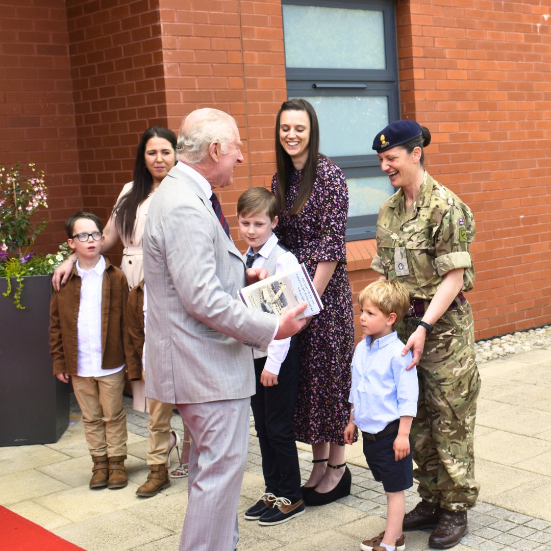 Last week, it was @3rsme_regt honour and privilege to host His Majesty King Charles III. The King is our Colonel-in-Chief of the Corps and was in top form when greeted by the #sapperfamily who showcased their latest exploits and capabilities #theroyalfamily