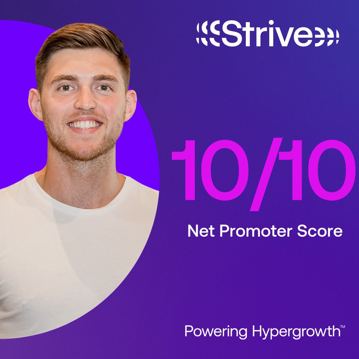 A massive well done to Dylan Hoyle for his recent '10 out of 10' NPS ratings from two candidates!

'Dylan was super friendly. Great communication from him! He always keeps me in the loop with very good follow-ups as well.'

#scalewithstrive #nps #testimonialtuesday #testimonial