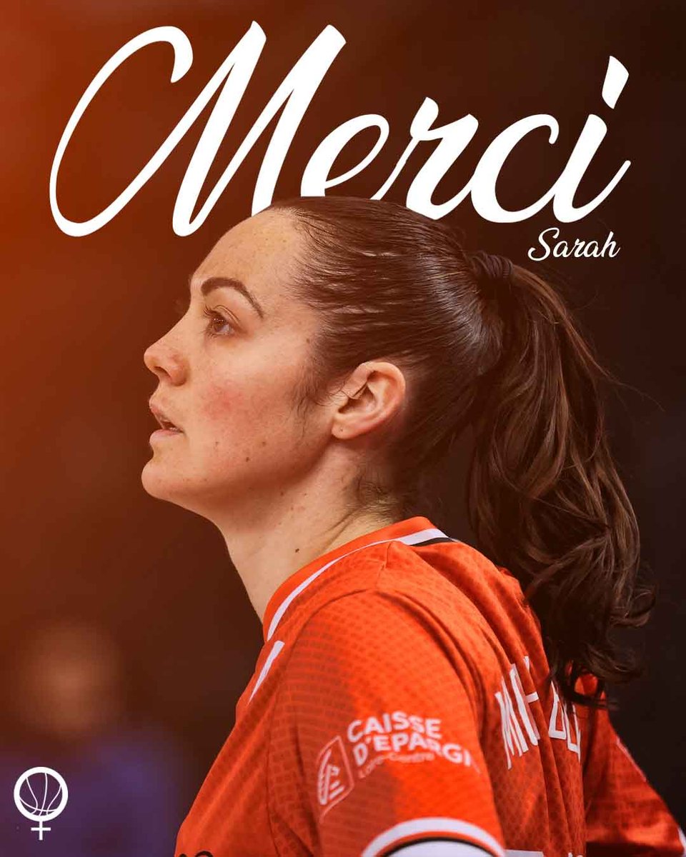 MERCI CAPITAINE 🧡 Arrivée en 2017, Sarah aura marqué l’histoire du Tango Bourges Basket. Elle a su apporter son professionnalisme pendant ces 7 saisons et exercer son rôle de capitaine à merveille. Merci pour tout Sarah et bonne continuation. 🧡 #FiertéTango