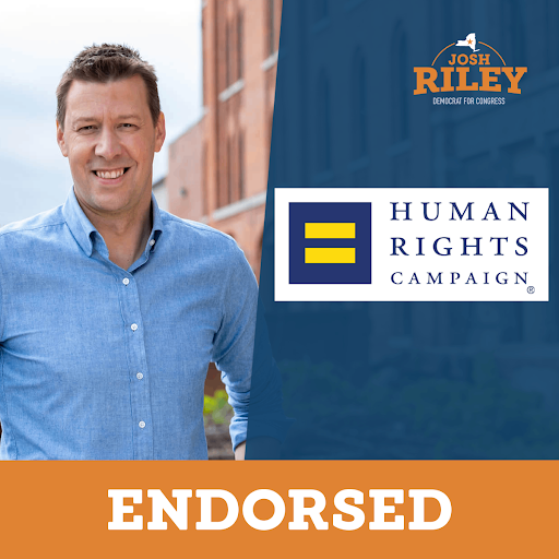 I am proud to have the endorsement of @HRC. In Congress, I will co-sponsor the Equality Act, demand equal pay for equal work, and ensure that no one faces discrimination based on who they love, how they pray, or who they are.