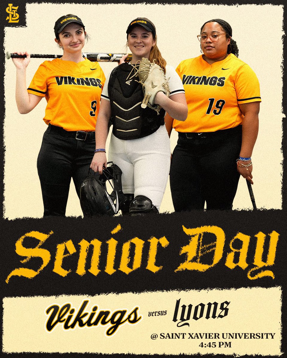 Just us today at St. Xavier University Softball Field to honor our Seniors! JV & Frosh @ Lyons Township