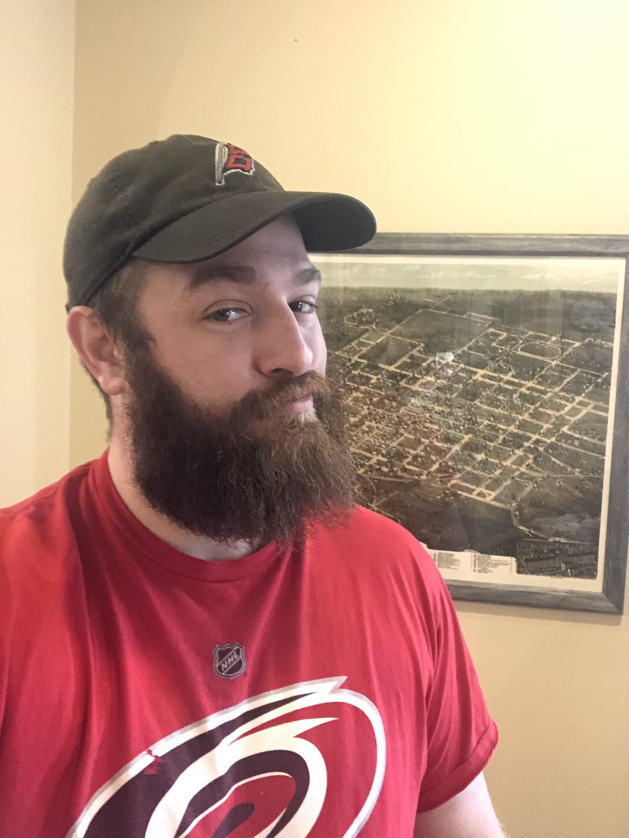 TheBigBLR's tweet photo. What a win &amp; domination by the Canes      after giving up a shorty to send this back to Raleigh! This team never gives up, can’t wait to blow the roof off on Thursday! Keep the #BeerStickMagic going @joeovies

#CauseChaos #Believe #StanleyCup #OGBeardGang @giglio_OG #FeelsLike14 https://t.co/Of0I69FOWu