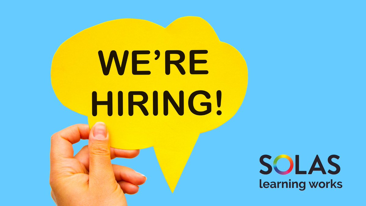We’re hiring a Technical Team Lead, Senior Systems Analyst, Grade 7 to join the ICT & Digital team. The closing date for applications is 5pm, Thursday, 23rd May 2024. Learn more at solas.ie/technical-team… #JobFairy #hiring