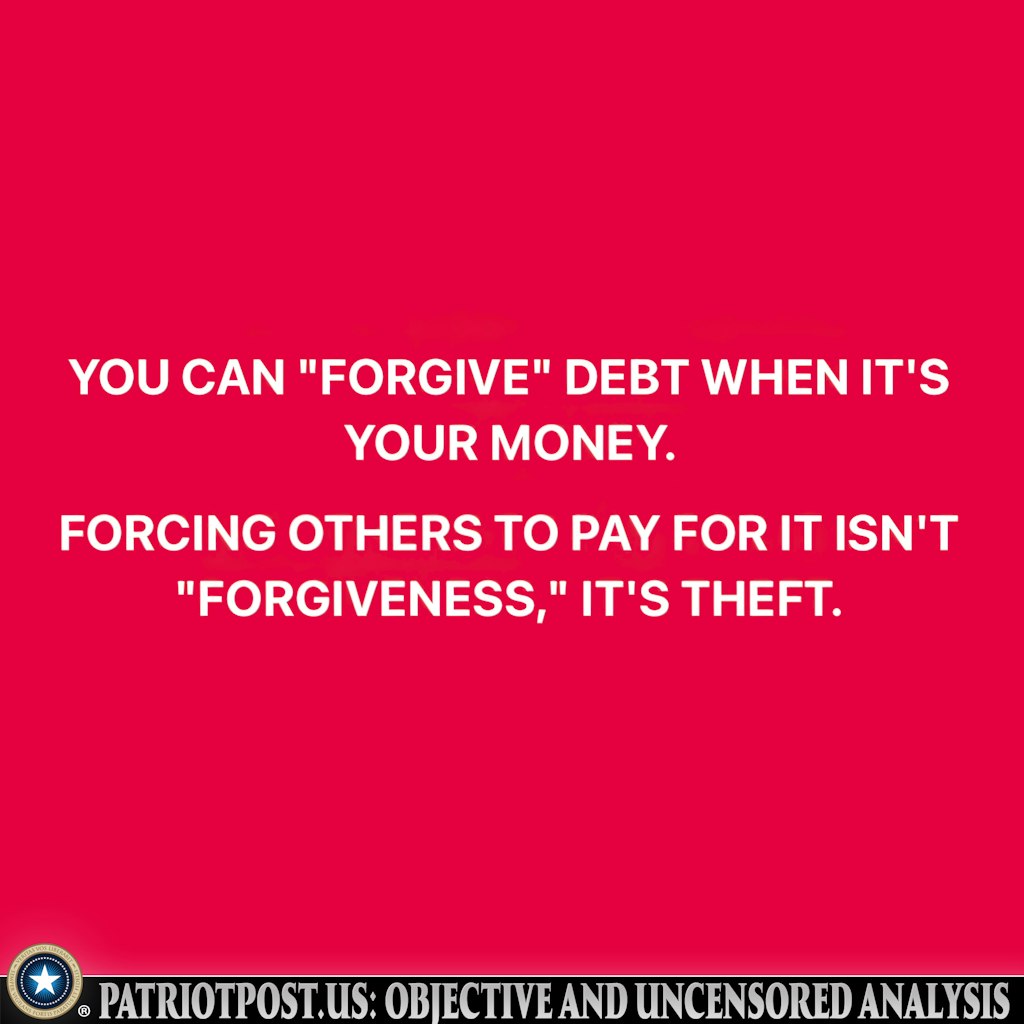 @mmpadellan This 'loan forgiveness' is simple theft, Liberals stealing from US Tax Payers.