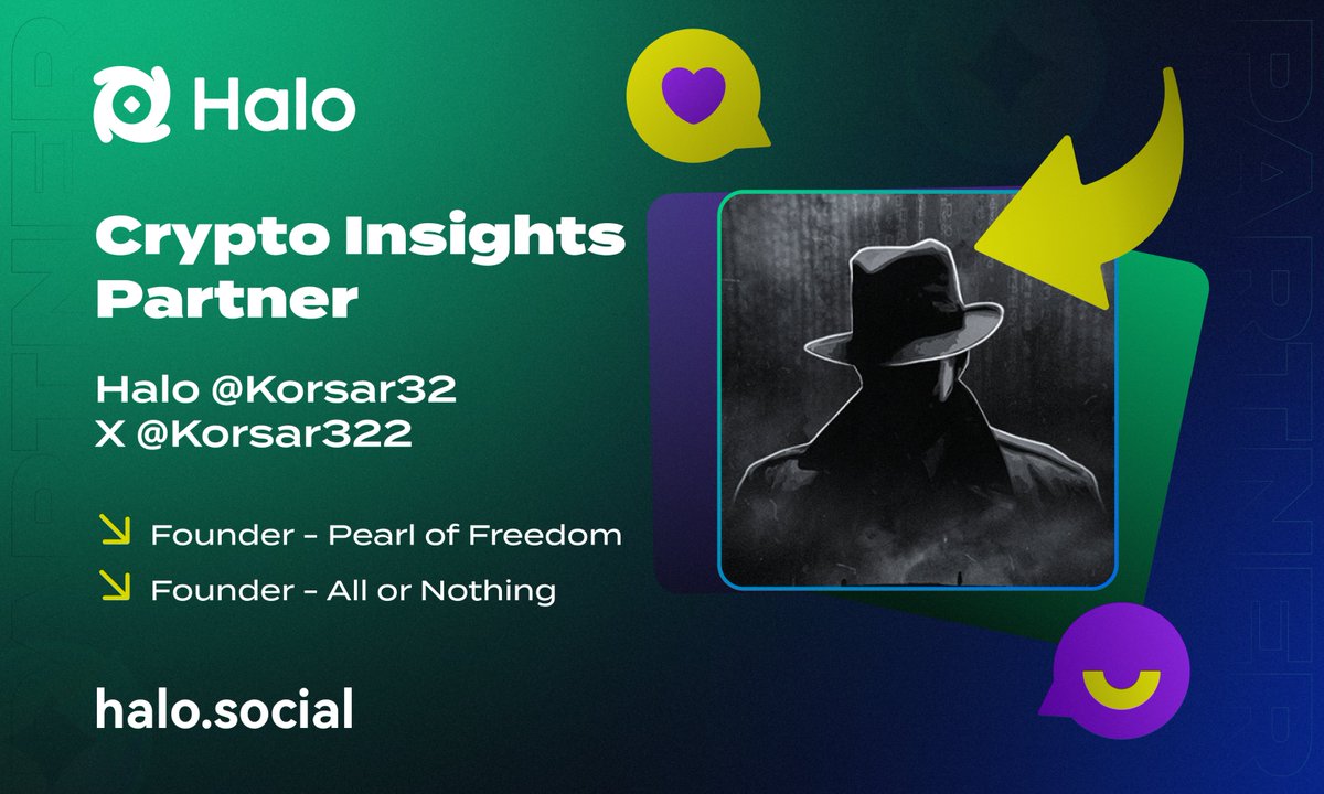 Big news! I've joined the @HaloDotSocial Creator Program.

Get ready for engaging content & exclusive insights into the world of crypto.

Buckle up & let's explore Web3 together!
halo.social/user/01HD4KP08…

#HaloCreator #CryptoEducation #SocialFi
