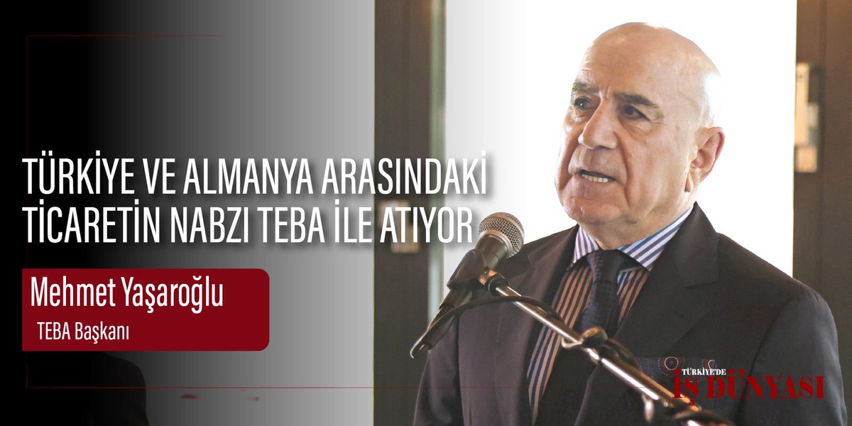 Türkiye ve Almanya arasındaki iş ilişkilerini güçlendirmek amacıyla kurulan Turkish European Business Association (TEBA), iş dünyasına rehberlik etmek amacıyla faaliyetlerini sürdürüyor. Devamı Türkiye'de İş Dünyası’nda. turkiyedeisdunyasi.com/turkiye-ve-alm… #ekonomi #isdunyasi #dergi